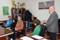 Młodzież z MOS Gołańcz w wągrowieckim starostwie