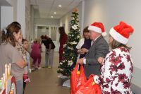 Mikołajki na Oddziale Dziecięcym wągrowieckiego szpitala
