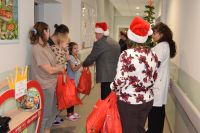 Mikołajki na Oddziale Dziecięcym wągrowieckiego szpitala