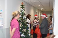 Mikołajki na Oddziale Dziecięcym wągrowieckiego szpitala