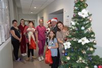 Mikołajki na Oddziale Dziecięcym wągrowieckiego szpitala