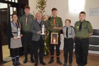 "Pielęgnuj dobro w sobie" - Betlejemskie Światło Pokoju w starostwie