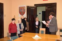 Starostwo Powiatowe w Wągrowcu odwiedzili Seniorzy z DPS