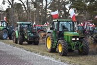 Protest rolników w powiecie wągrowieckim, fot. Marta Przybył/Wągrowiec Nasze Miasto
