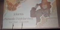 Nim się spostrzegłam - wszystko stało się poezją - uczciliśmy pamięć Jolanty Nowak-Węklarowej