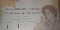 Nim się spostrzegłam - wszystko stało się poezją - uczciliśmy pamięć Jolanty Nowak-Węklarowej