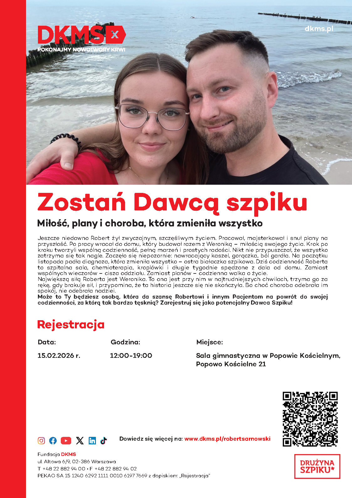 Plakat - Zostań Dawcą szpiku