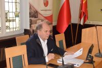 Narada Starosty Wągrowieckiego z burmistrzami i wójtami