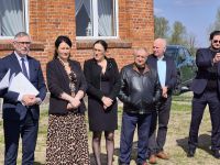 Otwarcie nowej altany w Chawłodnie
