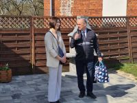 Otwarcie nowej altany w Chawłodnie