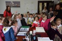 Odwiedziły nas dzieci z Przedszkola nr 6 w Wągrowcu