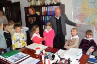 Odwiedziły nas dzieci z Przedszkola nr 6 w Wągrowcu