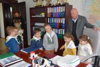 Odwiedziły nas dzieci z Przedszkola nr 6 w Wągrowcu
