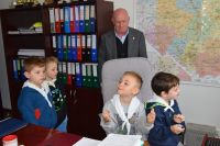 Odwiedziły nas dzieci z Przedszkola nr 6 w Wągrowcu