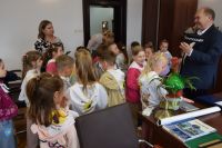 Odwiedziły nas dzieci z Przedszkola nr 6 w Wągrowcu