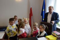 Odwiedziły nas dzieci z Przedszkola nr 6 w Wągrowcu