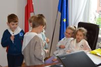 Odwiedziły nas dzieci z Przedszkola nr 6 w Wągrowcu