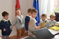 Odwiedziły nas dzieci z Przedszkola nr 6 w Wągrowcu