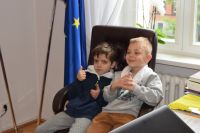 Odwiedziły nas dzieci z Przedszkola nr 6 w Wągrowcu