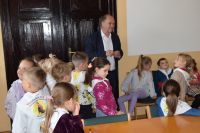 Odwiedziły nas dzieci z Przedszkola nr 6 w Wągrowcu