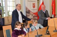 Odwiedziły nas dzieci z Przedszkola nr 6 w Wągrowcu