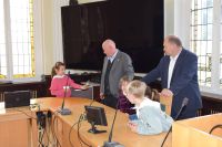 Odwiedziły nas dzieci z Przedszkola nr 6 w Wągrowcu