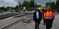 Postęp prac na ulicy Reja w Wągrowcu
