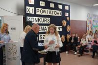 XI Powiatowy Konkurs Matematyczny Szkół Podstawowych