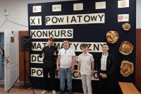 XI Powiatowy Konkurs Matematyczny Szkół Podstawowych