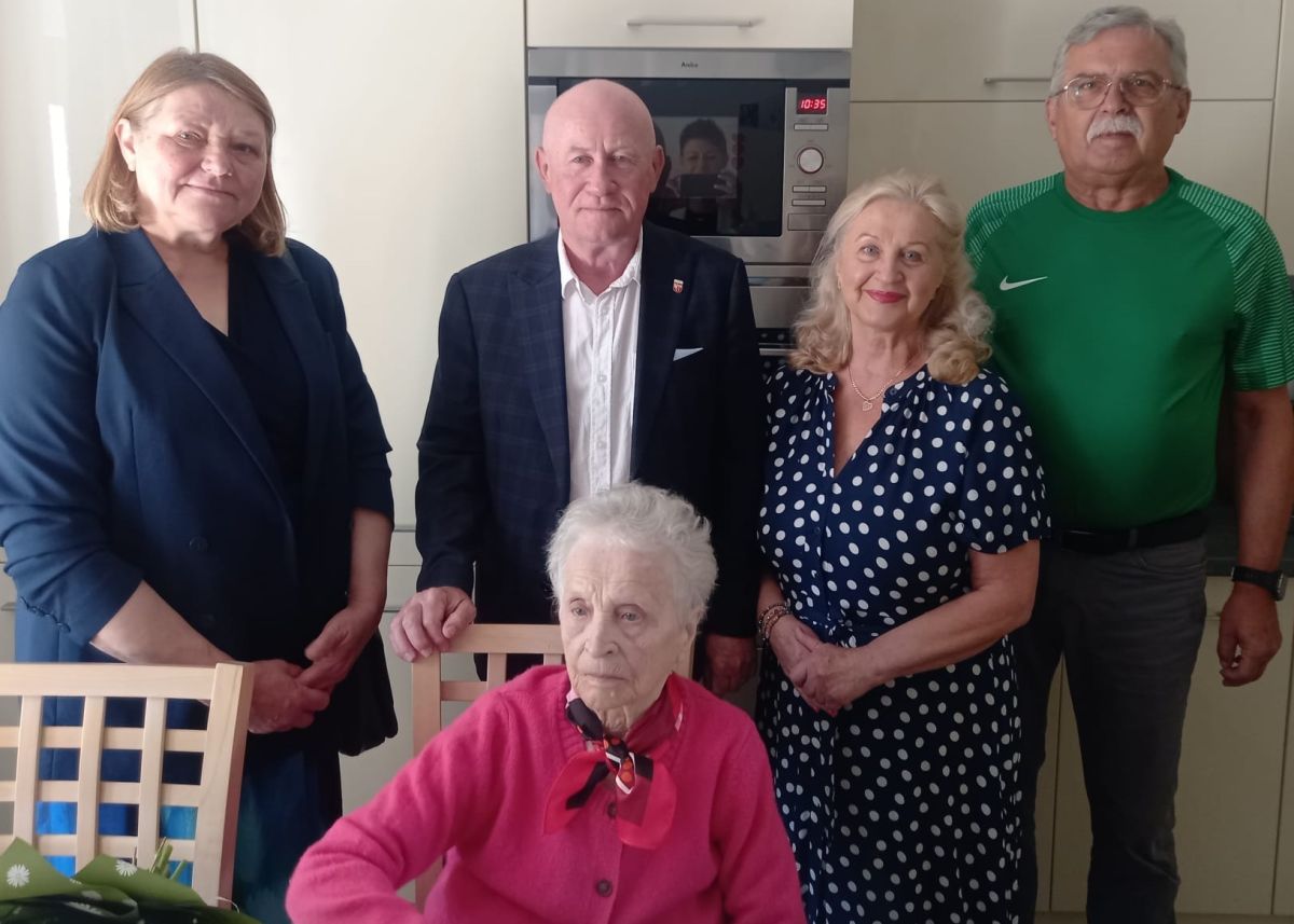 Pani Janina Świstak skończyła 100 lat