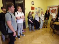 Lekcja inna niż zwykle - młodzież z ZS nr1 w starostwie