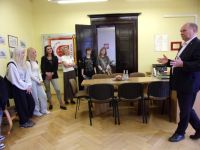 Lekcja inna niż zwykle - młodzież z ZS nr1 w starostwie