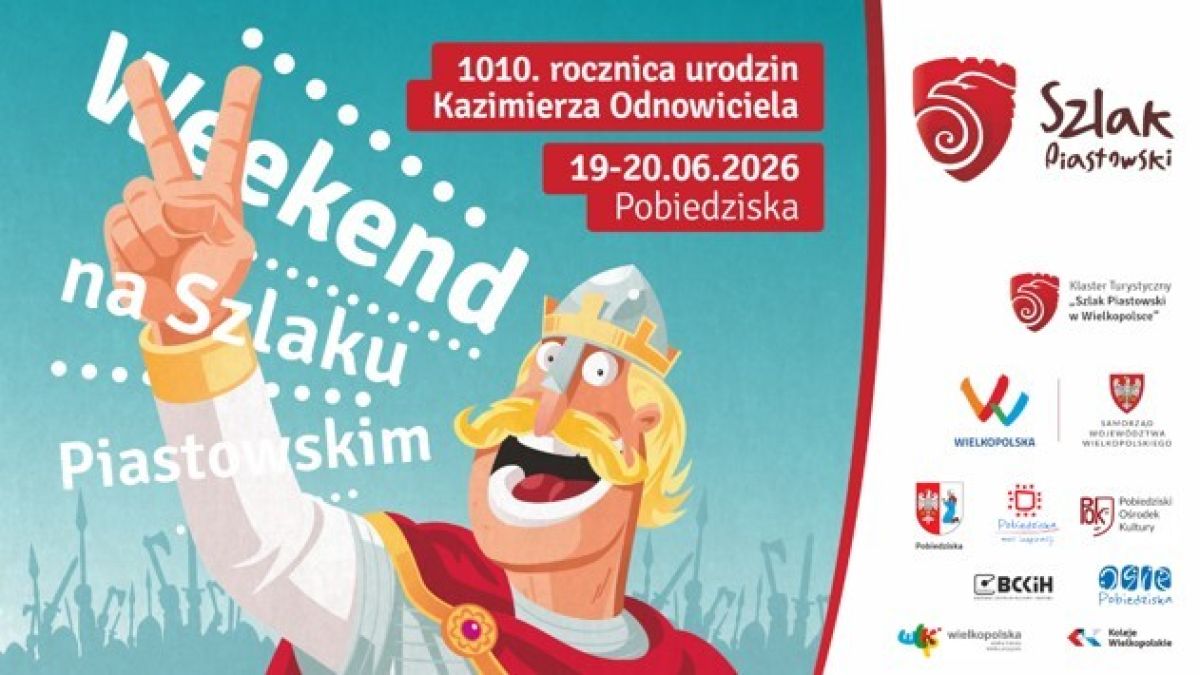 Weekend na Szlaku Piastowskim - plakat