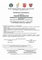 Forum Rolnicze Powiatu Wągrowieckiego