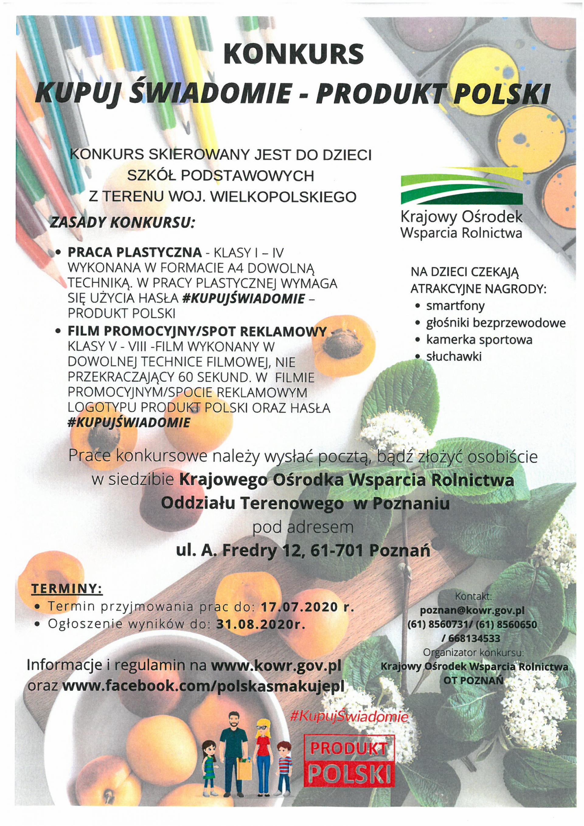#KupujŚwiadomie – Rzecznik Konsumentów zaprasza do udziału w konkursie