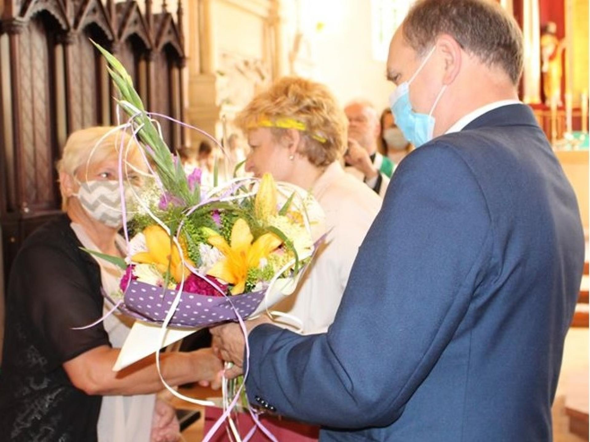 Odznaka ministra "Zasłużony dla Kultury Polskiej" dla Krystyny Urbańskiej