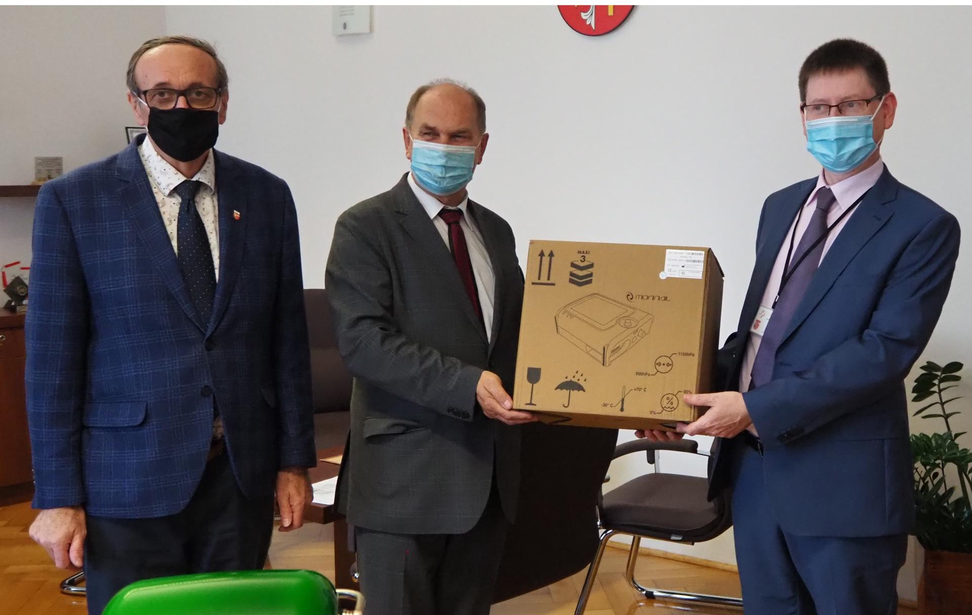 Respirator stacjonarny dla wągrowieckiego szpitala