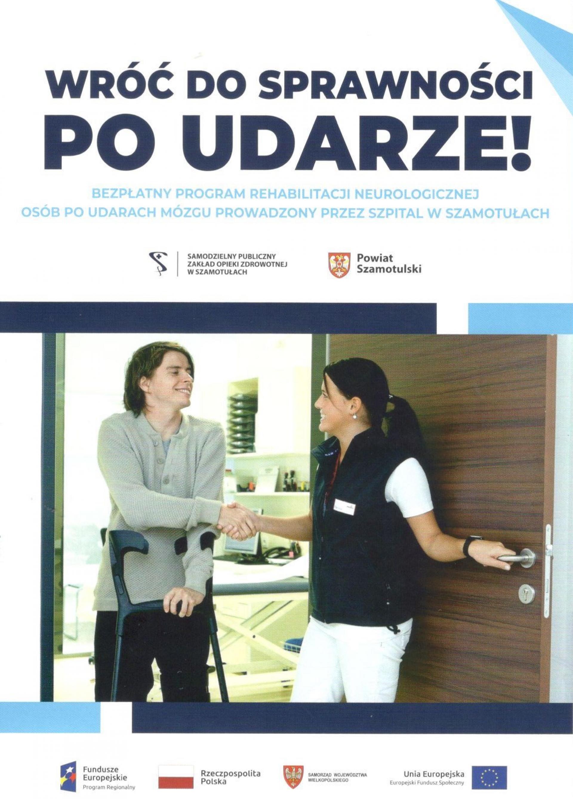 Program rehabilitacji neurologicznej osób po udarach mózgu