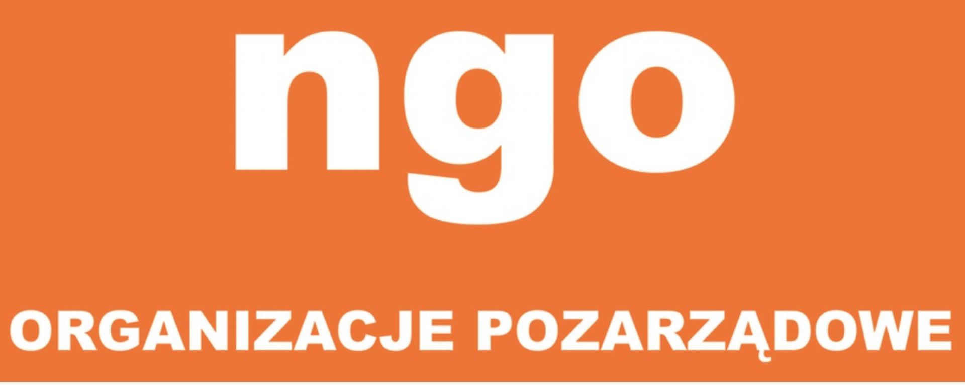 Komunikat dla organizacji pozarządowych