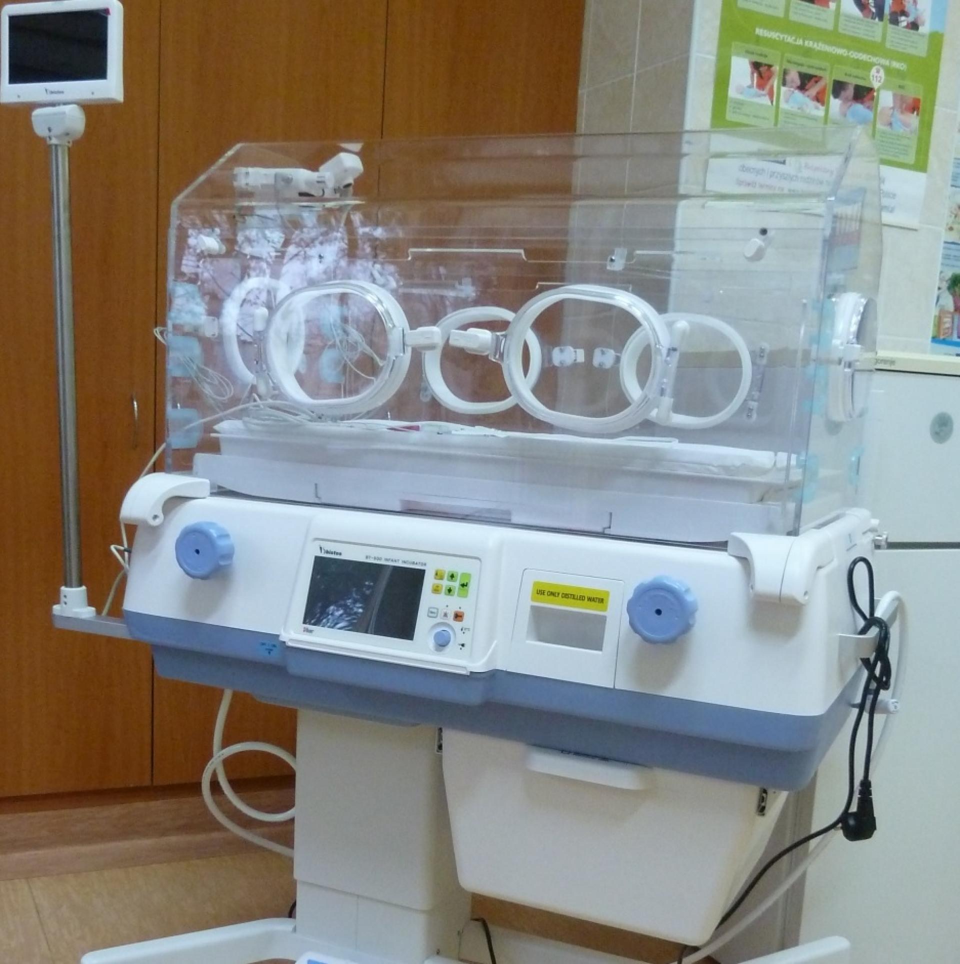 Oddział Noworodkowy szpitala powiatowego otrzymał nowy sprzęt