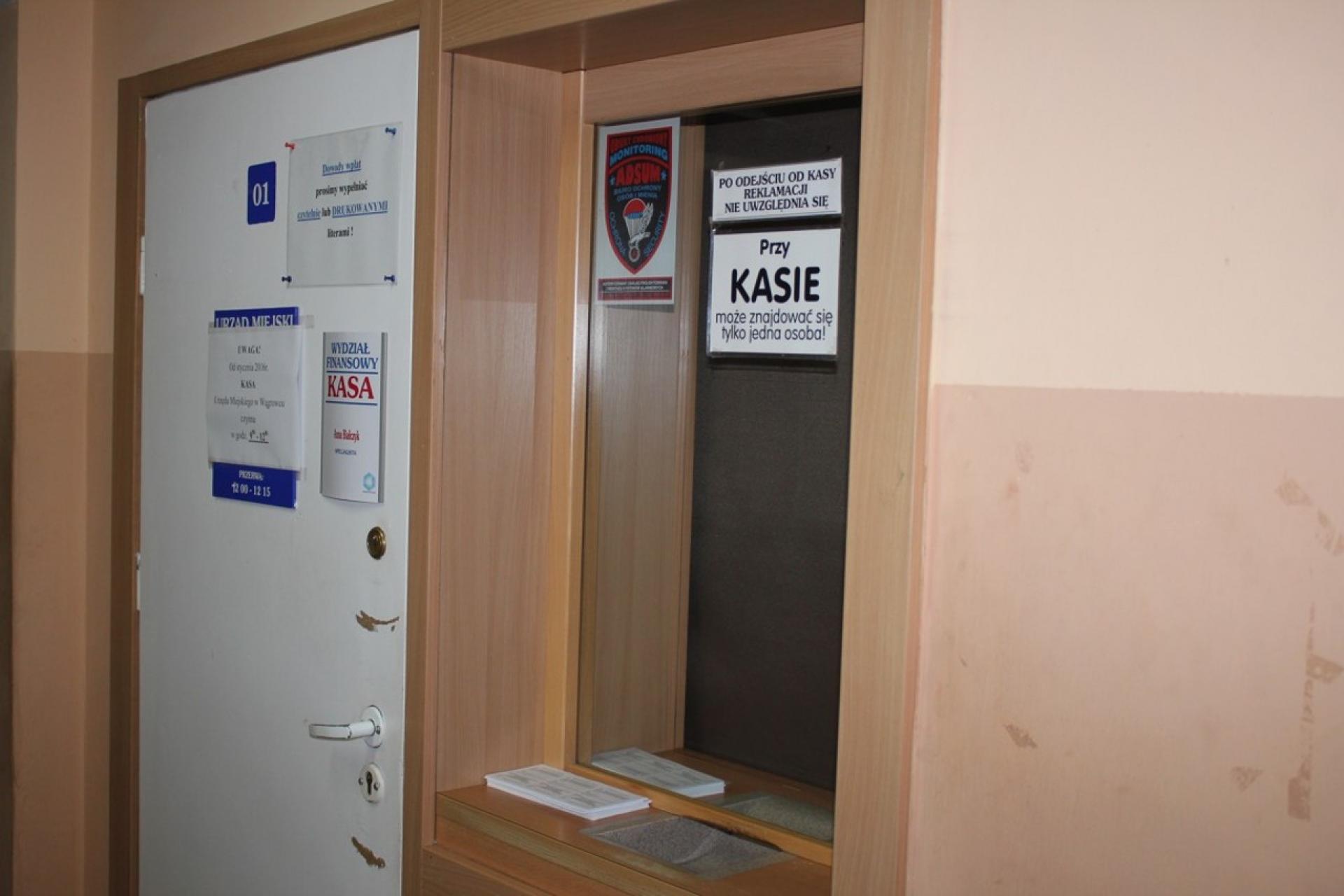 Likwidacja punktu kasowego w ratuszu - wyjaśnienie