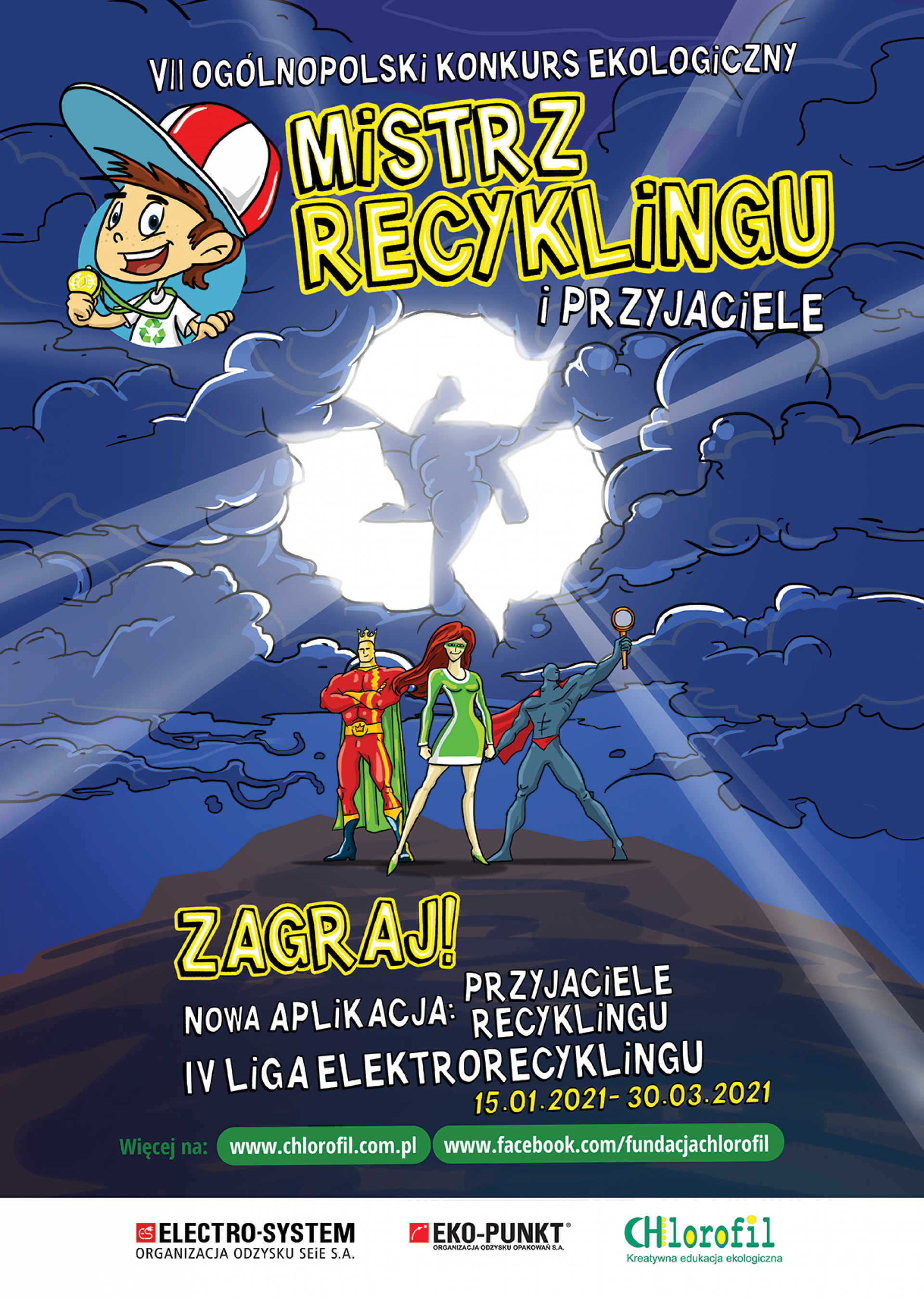 VII edycja Ogólnopolskiego Konkursu Ekologicznego pt. „Mistrz Recyklingu i Przyjaciele”