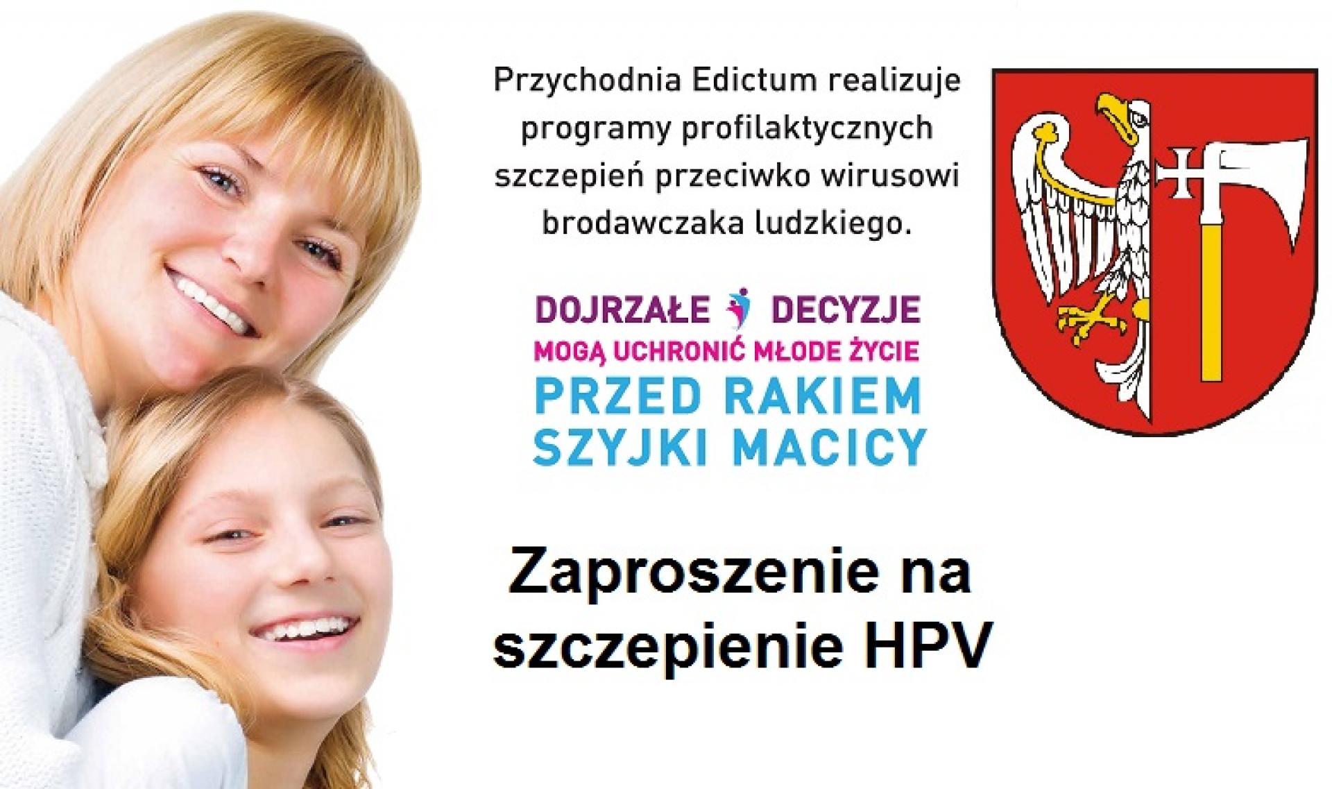 Szczepienia HPV I dawką szczepionki dziewczynek z rocznika 2008