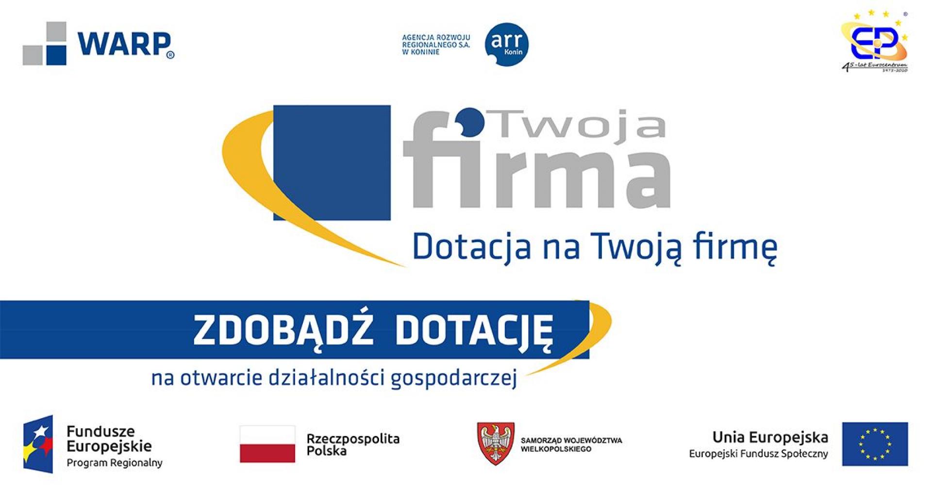 II nabór w projekcie "Dotacja na Twoją firmę" - rozpoczyna się 7 czerwca