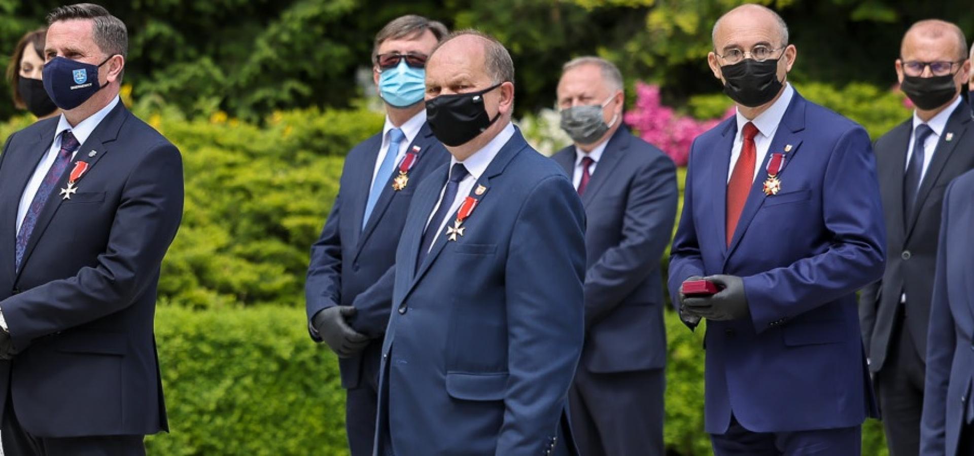 Krzyż Kawalerski Orderu Odrodzenia Polski dla Starosty Wągrowieckiego Tomasza Kranca