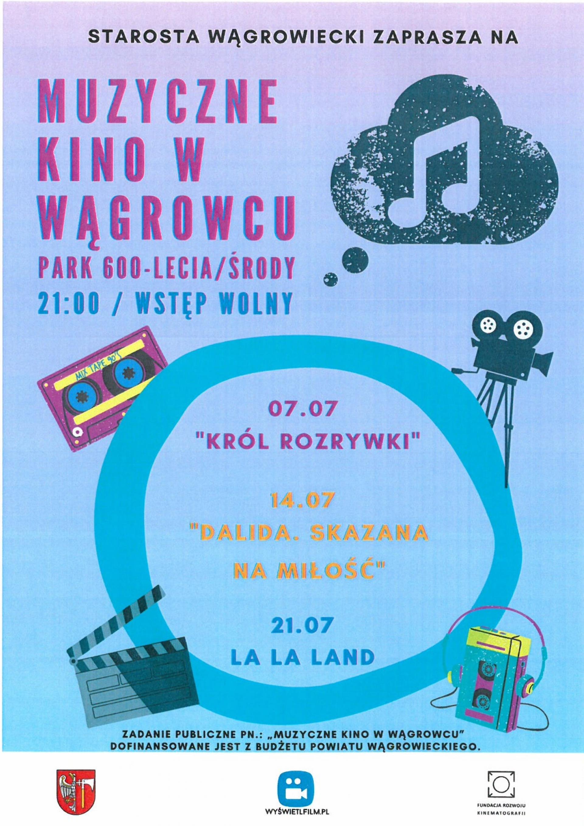 Starosta Wągrowiecki zaprasza na kino plenerowe