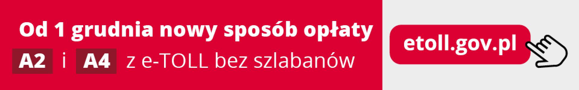 Od 1 grudnia A2 i A4 z e-TOLL bez szlabanów