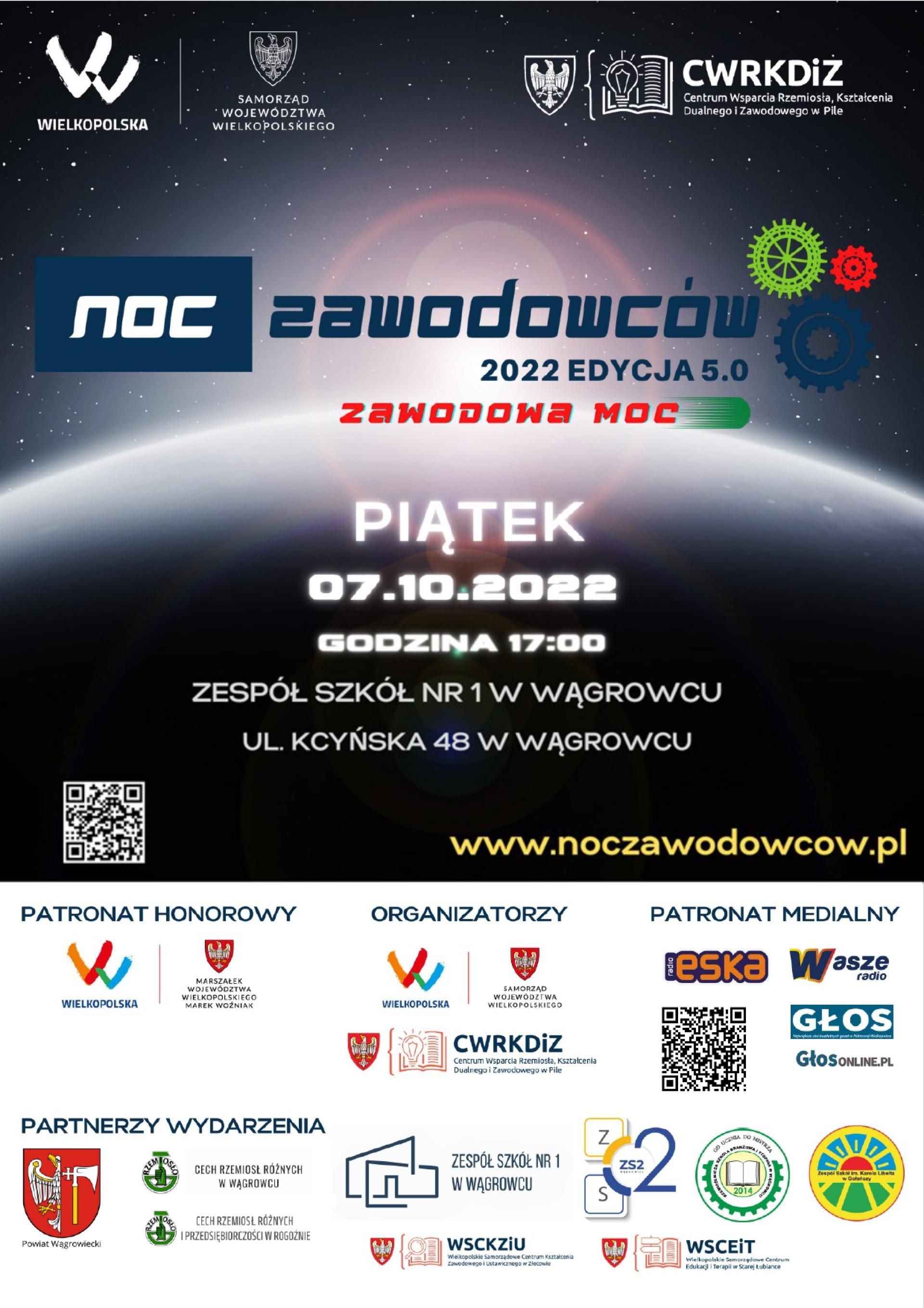 Noc Zawodowców w Zespole Szkół nr 1 w Wągrowcu