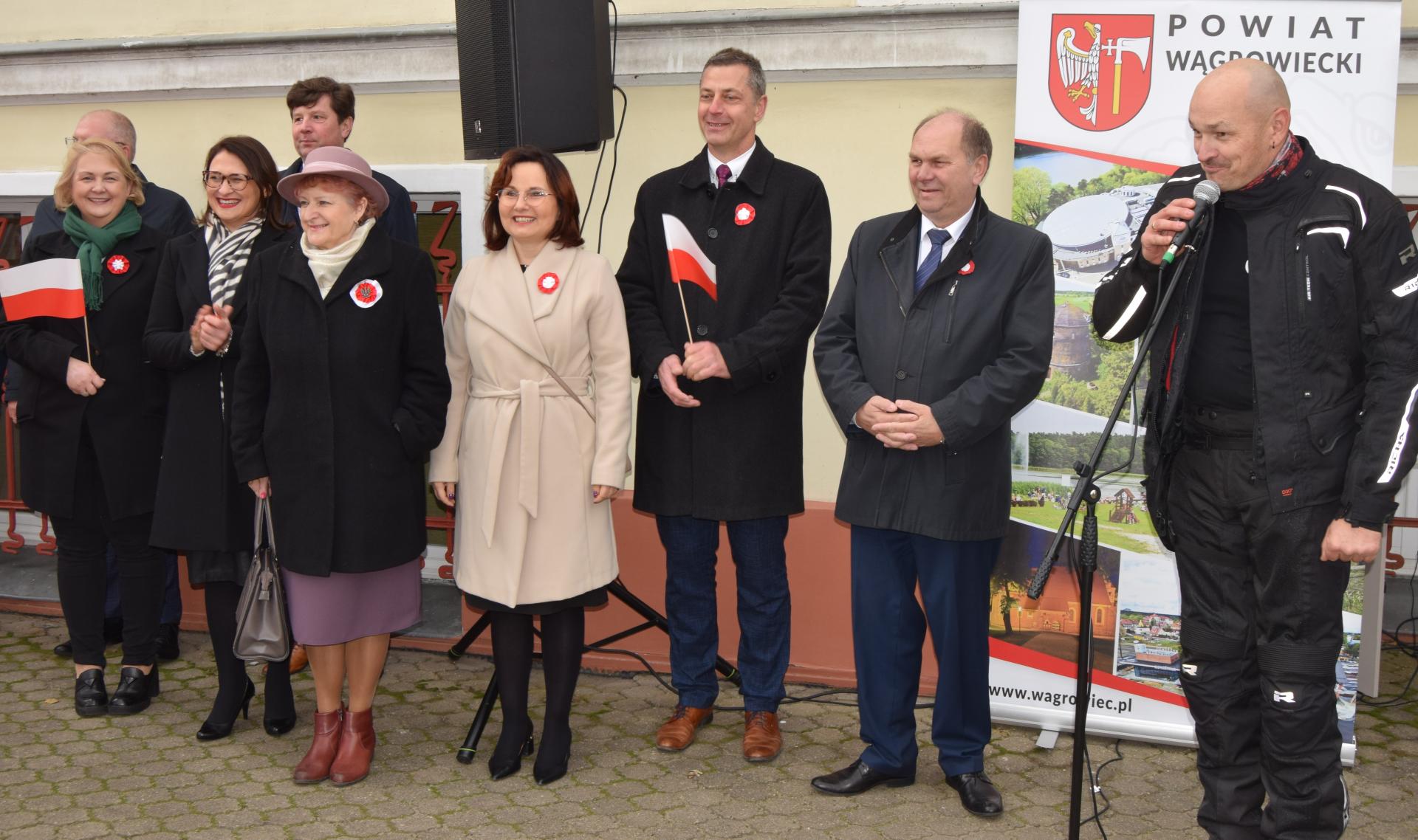 Powiat Wągrowiecki dla Niepodległej - kolejny raz zaśpiewaliśmy razem Mazurka Dąbrowskiego