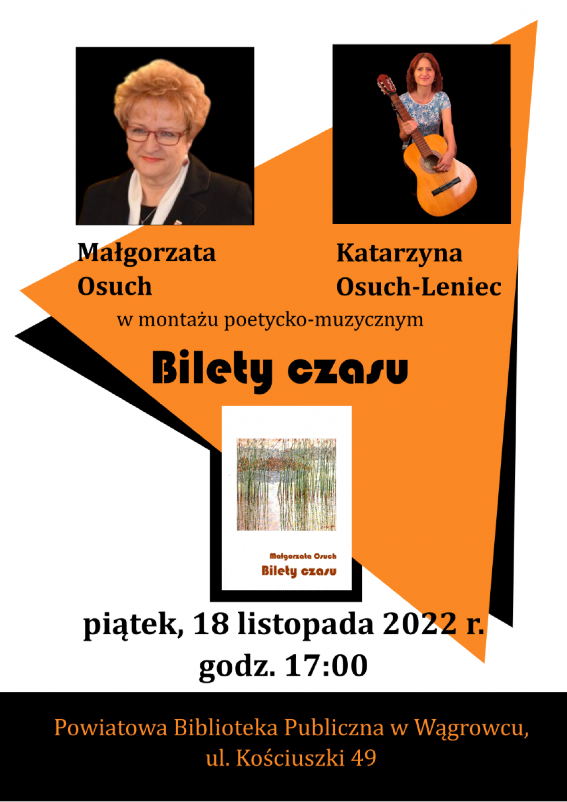 Zapraszamy na montaż poetycko-muzyczny "Bilety czasu" do PBP